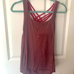 Lulu lemon tank with built in bra